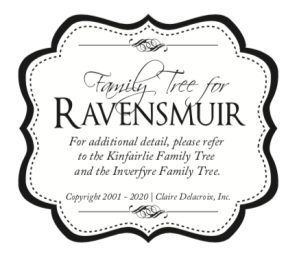 Family Tree for Claire Delacroix's Ravensmuir Medieval Romances